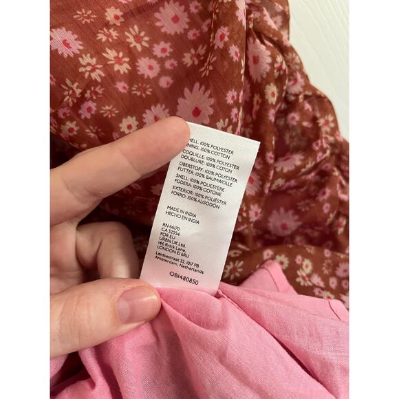 Free People Tessa Ruched Floral Mini Dress - Picture 8 of 9